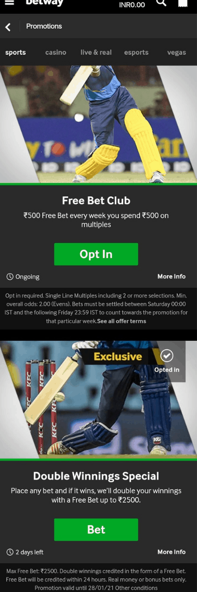 International Betting Sites With Free Bets